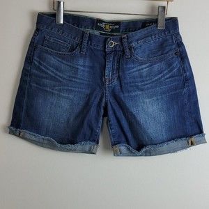 Lucky Brand Abbey denim short Sz 27 Mid rise